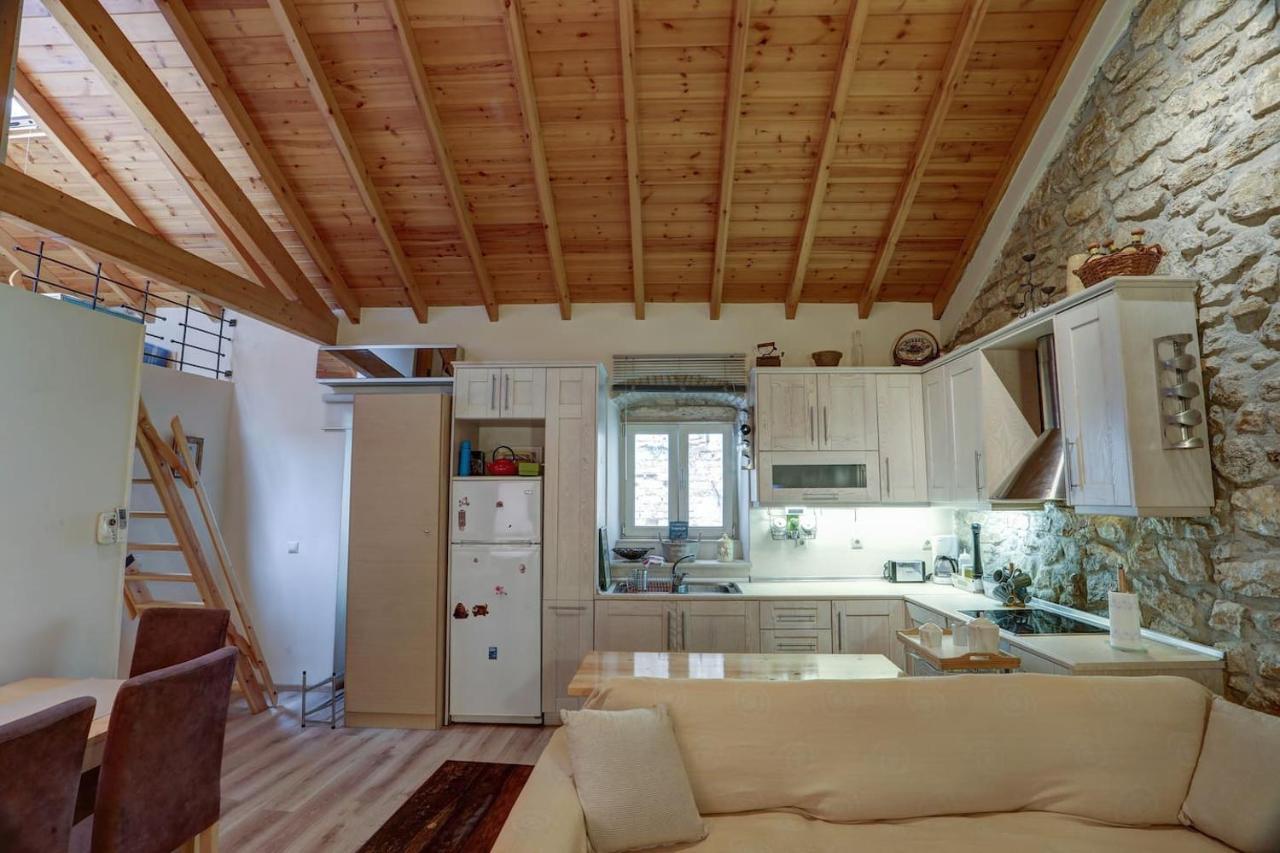 Luminous 2Bd Stone Apt In The Alleys Of Corfu Town Buitenkant foto